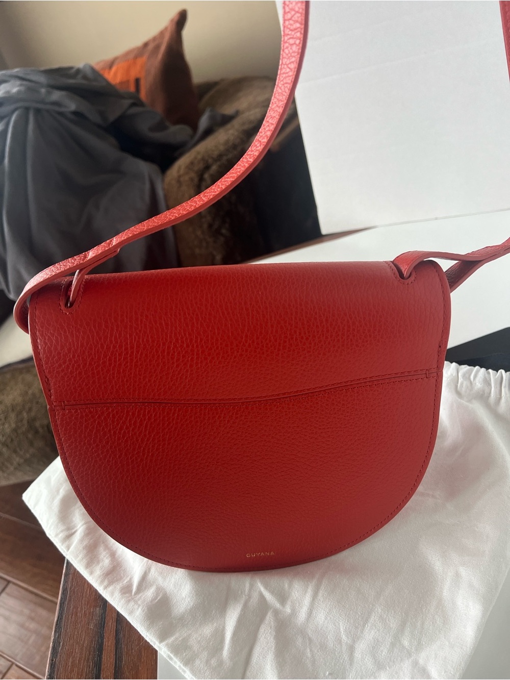 Cuyana double moon crossbody NWOT - Picture 9 of 14
